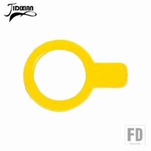 フォード ABS エンジンスタートストップボタンスイッチ装飾カバーブロンコ 2021-24 インテリアアクセサリー - Yellow