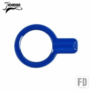 フォード ABS エンジンスタートストップボタンスイッチ装飾カバーブロンコ 2021-24 インテリアアクセサリー - Blue