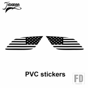 リアウィンドウデカール装飾ステッカーダッジデュランゴ 2011-23 - PVC stickers