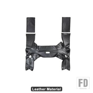 ジープ ラングラー JL 4 ドア 2018-24 アンチロールビームカバーアクセサリー - Leather
