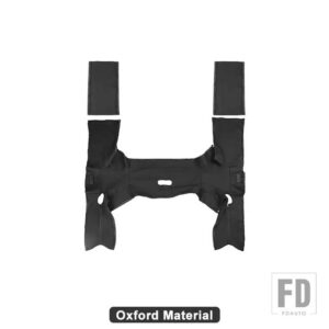 ジープ ラングラー JL 4 ドア 2018-24 アンチロールビームカバーアクセサリー - Oxford Cloth
