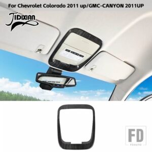 シボレー 黒木目調車内装飾カバーアクセサリー コロラド 2014 GMC キャニオン 2014-2022 用 - Reading light decor
