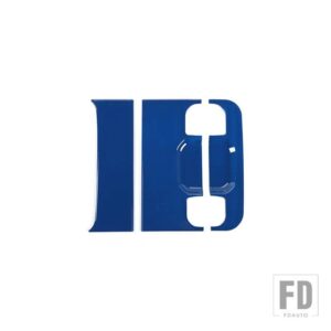 ジープ ラングラー JL 2018-24 リアテールドアテールゲートハンドル装飾カバーアクセサリー - Blue
