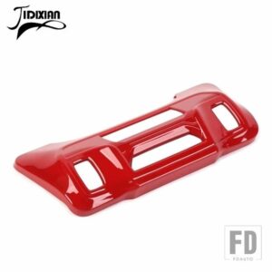 ジープ 車内バックミラーパネル装飾カバーラングラー JL グラディエーター JT 2024 アップアクセサリー - Red