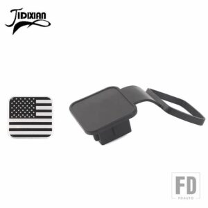 汎用 トレーラー牽引フックプロテクタートレーラー牽引フックダストカバー自動車アクセサリー - A1