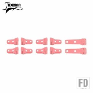 ジープ ドアスペアタイヤサポートヒンジ装飾カバー ラングラー JL 2018-24 アップ用 - 4 doors pink