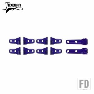 ジープ ドアスペアタイヤサポートヒンジ装飾カバー ラングラー JL 2018-24 アップ用 - 4 doors purple