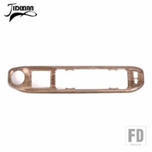 シボレー シルバラード 2022 2023 2024 アップカーエアコンコントロールパネル装飾カバーインテリアアクセサリー - Wood Grain