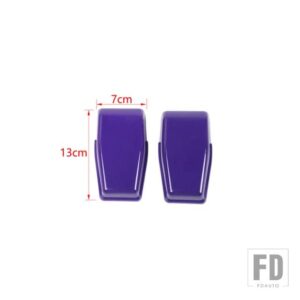 ジープ 車外装リフトゲートリアドア窓ガラスヒンジ装飾カバーラングラー JK 2007-2017 アクセサリー - PURPLE