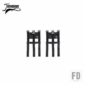 ジープ ラングラー TJ JK JL 1997 グラディエーター JT 2018 に適合 ロールバーマウント グラブハンドルアクセサリー 2個 - Black