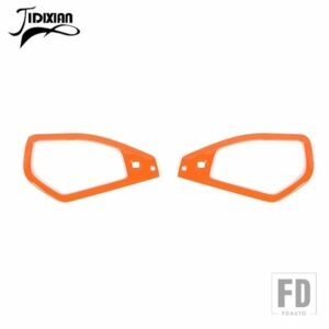 ジープ ABS 車トップルーフスピーカー装飾リングカバーラングラー JL グラディエーター JT 2024 アップインテリアアクセサリー - ABS orange