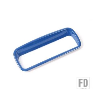 ジープ JIDIIXAN ラングラー TJ 35582 カーエアコンスイッチ装飾カバー - Blue
