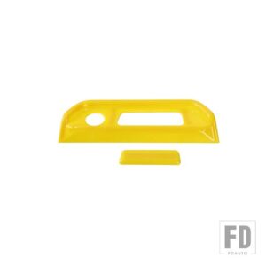 フォード ABS アームレストボックススイッチ装飾カバーブロンコ 2021-24 アップインテリアアクセサリー - Yellow