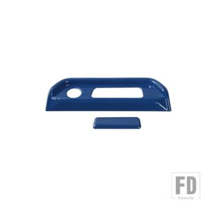 フォード ABS アームレストボックススイッチ装飾カバーブロンコ 2021-24 アップインテリアアクセサリー - Blue