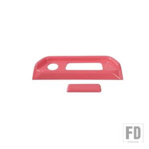 フォード ABS アームレストボックススイッチ装飾カバーブロンコ 2021-24 アップインテリアアクセサリー - Pink