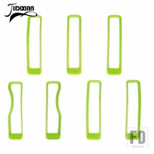 ジープ ラングラー JL グラディエーター JT 2018-23 車外装フロントグリルメッシュ装飾カバー - light green