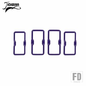 フォード ブロンコ 2021-24 ダッシュボード空調ベントアウトレット装飾カバーインテリアアクセサリー - PURPLE