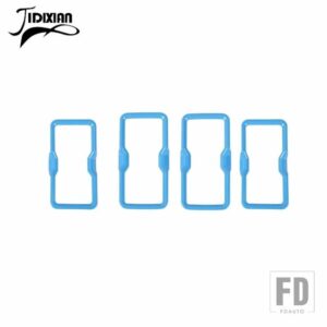 フォード ブロンコ 2021-24 ダッシュボード空調ベントアウトレット装飾カバーインテリアアクセサリー - light blue