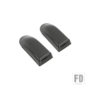 フォード ABS ルーフアンテナベース装飾カバートリム F150 2021-24 アップ外装スタイリングアクセサリー - carbon fiber grain