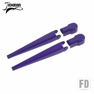 ジープ フロントウィンドウフロントガラスワイパーアームブレード装飾カバーラングラー JK 2007-2017 EXTEROPR アクセサリー - PURPLE