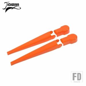 ジープ フロントウィンドウフロントガラスワイパーアームブレード装飾カバーラングラー JK 2007-2017 EXTEROPR アクセサリー - Orange