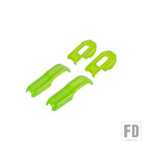 ジープ エンジンフードロック装飾カバーステッカーアクセサリーラングラー JL グラディエーター JT 2018-21 - Green