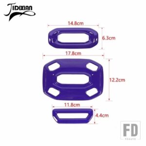 ジープ ラングラー JL グラディエーター JT 2018-23 車読書灯ランプ装飾カバー - PURPLE