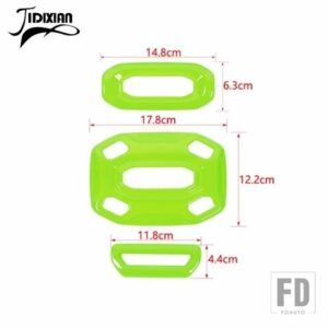 ジープ ラングラー JL グラディエーター JT 2018-23 車読書灯ランプ装飾カバー - light green