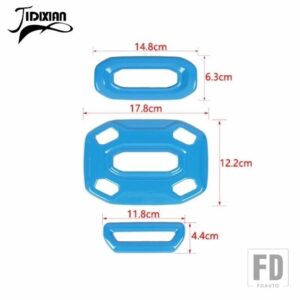 ジープ ラングラー JL グラディエーター JT 2018-23 車読書灯ランプ装飾カバー - light blue