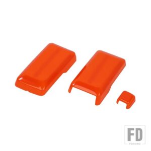フォード ブロンコ 2021-24 リアドアテールゲートガラスヒンジフロントガラスワイパーノズル装飾カバー - Orange