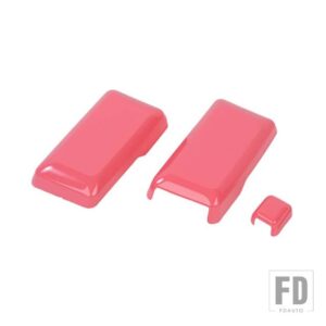 フォード ブロンコ 2021-24 リアドアテールゲートガラスヒンジフロントガラスワイパーノズル装飾カバー - Pink
