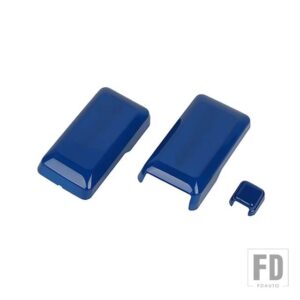 フォード ブロンコ 2021-24 リアドアテールゲートガラスヒンジフロントガラスワイパーノズル装飾カバー - Blue