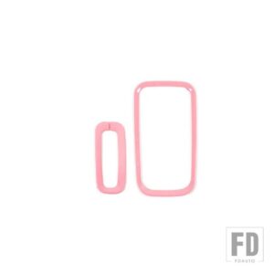 ジープ ABS ギアシフト装飾リングカバーラングラー JK 2011-17 インテリアアクセサリー - Pink
