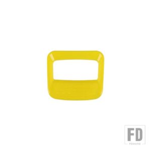 フォード ブロンコ 2021-24 ステアリングホイール装飾カバーインテリアアクセサリー - Yellow