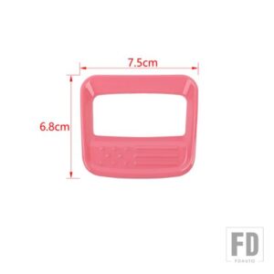 フォード ブロンコ 2021-24 ステアリングホイール装飾カバーインテリアアクセサリー - Pink