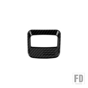 フォード ブロンコ 2021-24 ステアリングホイール装飾カバーインテリアアクセサリー - carbon fiber grain