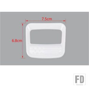 フォード ブロンコ 2021-24 ステアリングホイール装飾カバーインテリアアクセサリー - White