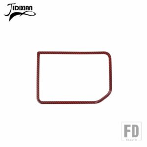 フォード ABS トランクサイドスピーカー装飾カバーブロンコ 2021-23 インテリア ACCESSORIESS - Red Carbon Fiber
