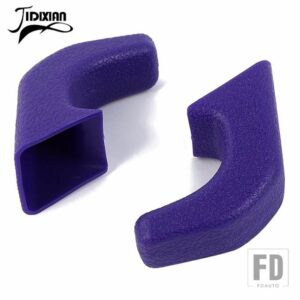 ジープ フロントバンパー牽引トレーラー牽引バーフックカバーラングラー JK JL 2007 グラディエーター JT 2018 - A purple
