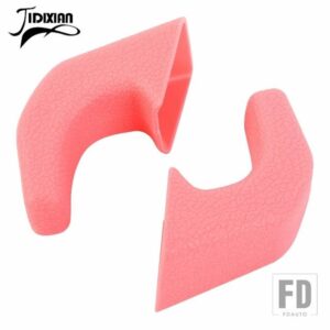 ジープ フロントバンパー牽引トレーラー牽引バーフックカバーラングラー JK JL 2007 グラディエーター JT 2018 - A pink