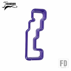 ジープ ラングラー JK 2011-17 ギアシフトパネル装飾カバーインテリアアクセサリー - PURPLE