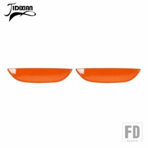 ドアハンドルボウル装飾カバー ダッジチャレンジャー 2015-24 2025 に適合 - Orange