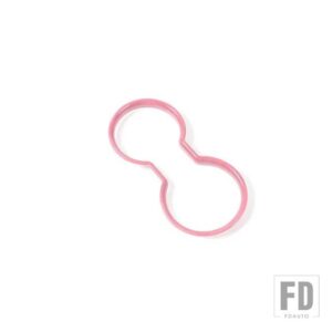 ジープ ラングラー JK 2011-17 車内フロントウォーターカップホルダー装飾カバー - Pink