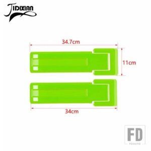 ジープ ラングラー JK 2007 2008 2009 2010-2017 車外装リアドアスペアタイヤテールゲートヒンジ装飾カバー - light green