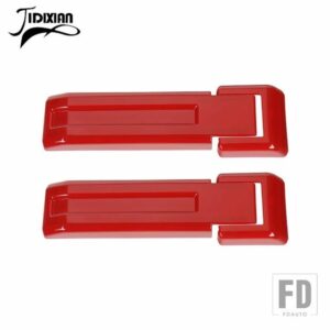 ジープ ラングラー JK 2007 2008 2009 2010-2017 車外装リアドアスペアタイヤテールゲートヒンジ装飾カバー - Red