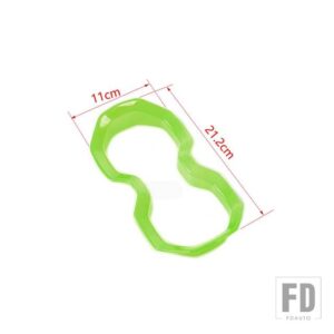 ジープ 車内ドリンクカップホルダー装飾カバー レネゲード 2016-24 アップ - light green