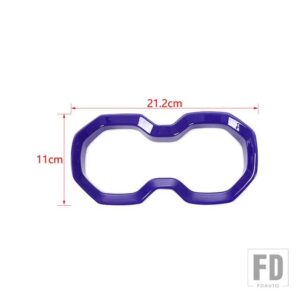 ジープ 車内ドリンクカップホルダー装飾カバー レネゲード 2016-24 アップ - PURPLE