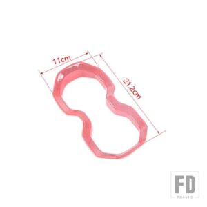 ジープ 車内ドリンクカップホルダー装飾カバー レネゲード 2016-24 アップ - Pink