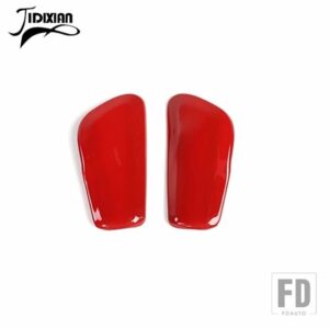 ジープ ABS ギアシフトノブレバーシフター装飾カバーグランドチェロキー 2017-20 インテリアアクセサリー - Red