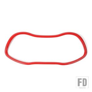 インパネダッシュボード装飾カバーアクセサリー ダッジチャレンジャー 2015-21 アップ - Red